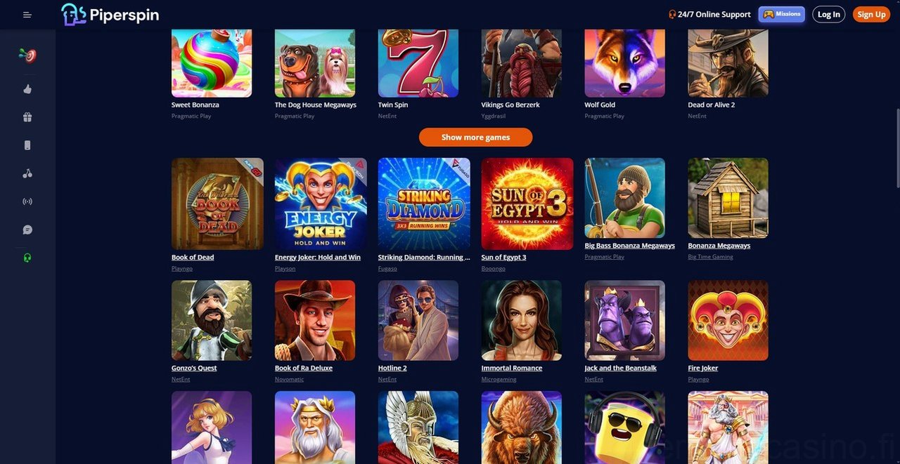 Piperspin Casino Casino